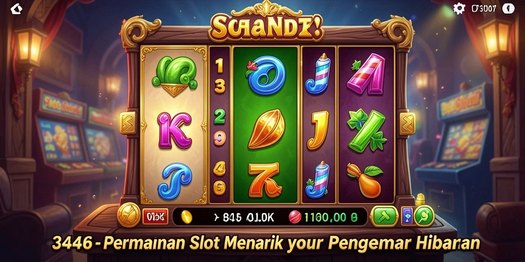 Screenshot gameplay 3446 menampilkan mesin Slot yang menarik dan fitur bonus.