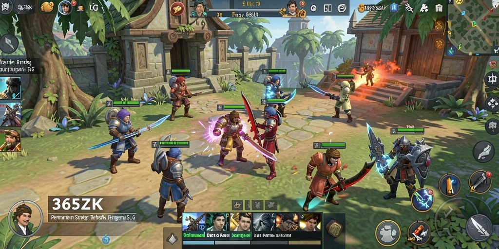 Tampilan gameplay <strong>365ZK</strong> yang mendebarkan dan penuh strategi.
