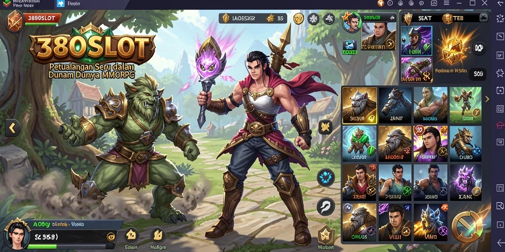 Tampilan gameplay seru dan menegangkan di 380SLOT.