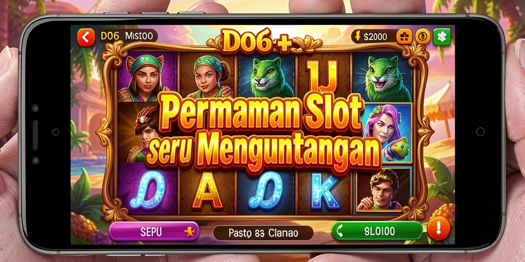Tampilan gameplay D06 yang menegangkan dan penuh warna.