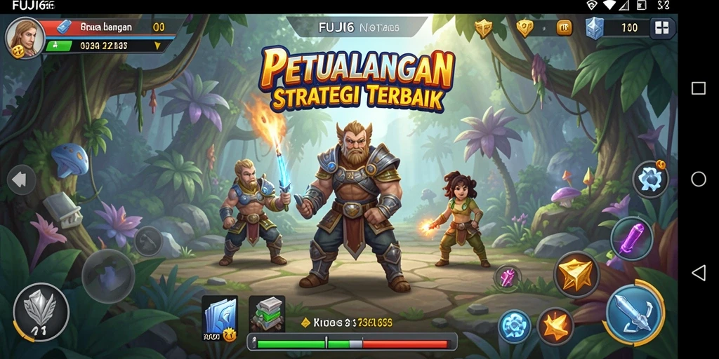 Tampilan gameplay FUJI66 yang menegangkan dan strategis.
