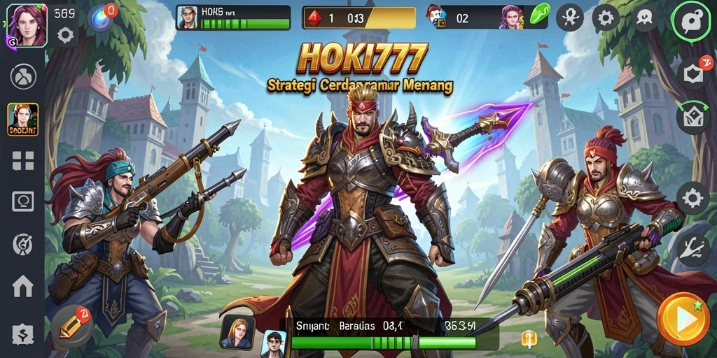 Screenshot HOKI777 menampilkan gameplay strategi yang mendalam dan menarik.