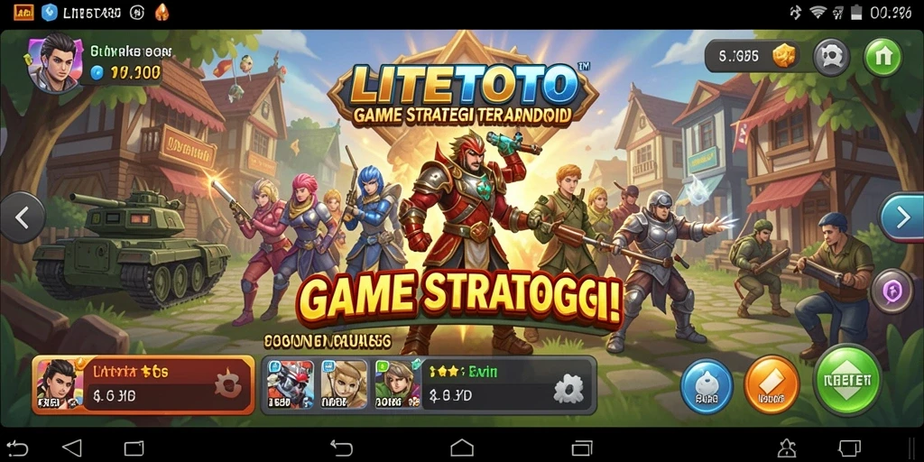 Tampilan gameplay LITETOTO yang mendebarkan dengan elemen strategi.