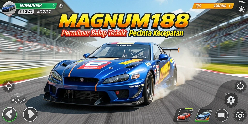 Gameplay Racing MAGNUM188 yang seru dan menegangkan.