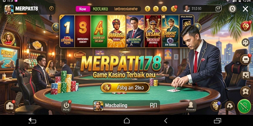 Tampilan gameplay seru dari MERPATI178 yang penuh warna dan interaksi.