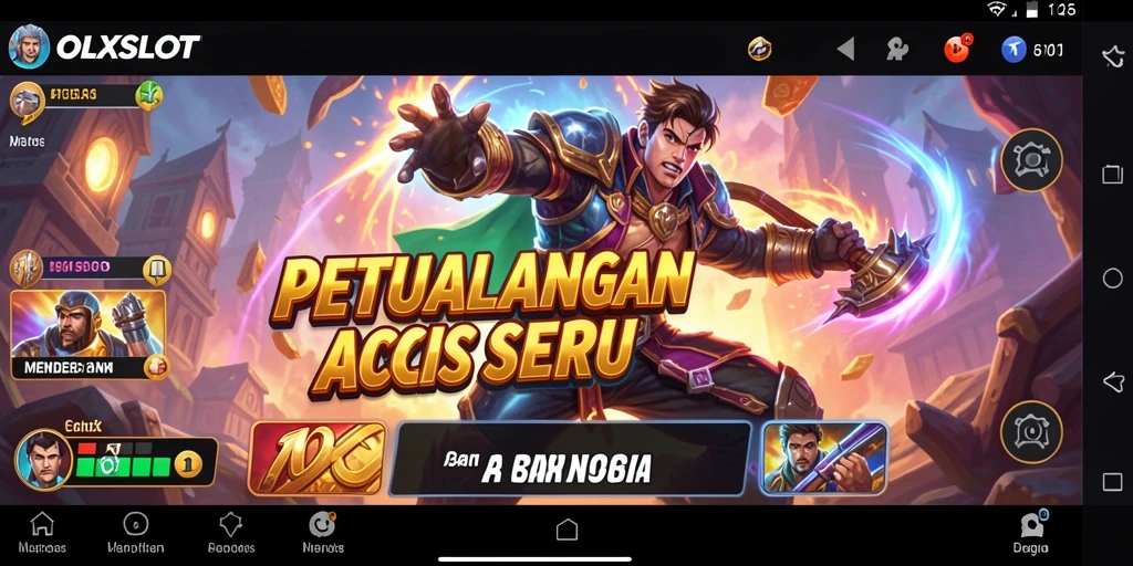 Gameplay OLXSLOT yang penuh aksi dan tantangan mendebarkan.