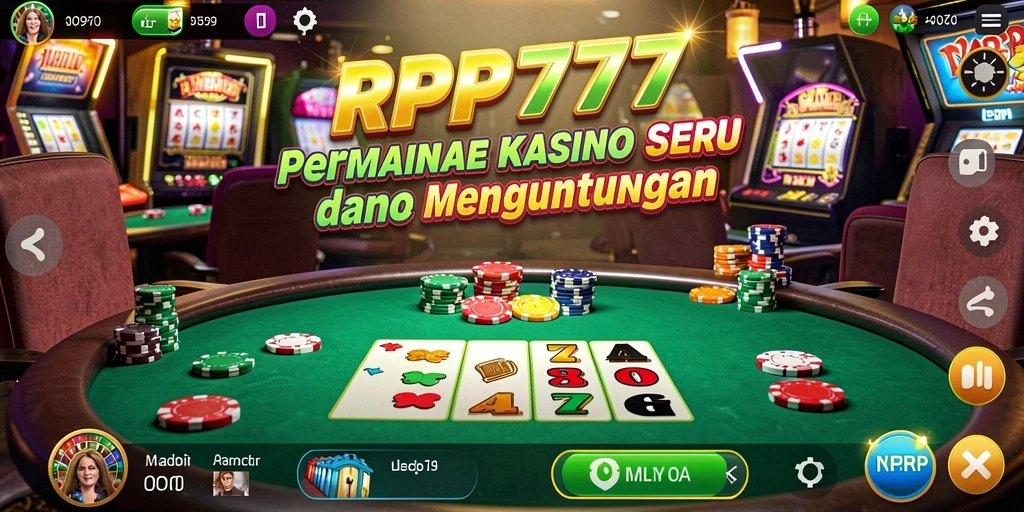 Screenshot utama RPRP777 menampilkan gameplay seru dengan grafik menawan.