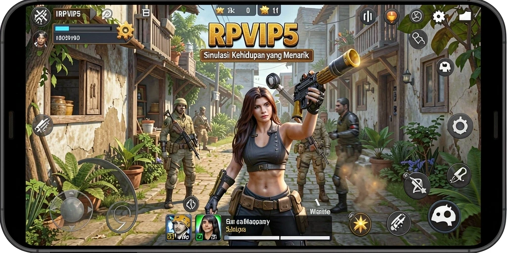 Tampilan gameplay RPVIP5 yang menarik dan interaktif.